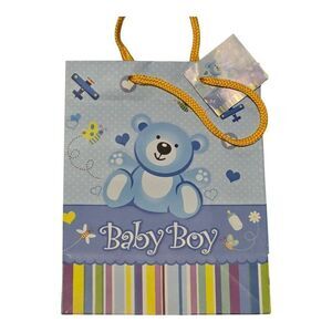 20/$12 "Baby Boy" Baby Shower Party Gift Bag